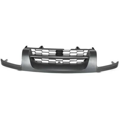 Rareelectrical - Gray Grille Assembly Compatible With Nissan Xterra Se 6 Cyl 3.3L 2002-2004 Ni1200198 623107Z800