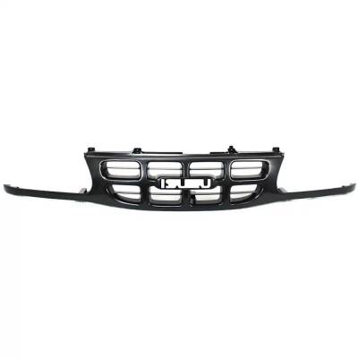 Rareelectrical - New Textured Black Grille Assembly Compatible With Isuzu Rodeo Lse 4 Cyl 2.2L Rodeo S 4 Cyl 2.2L