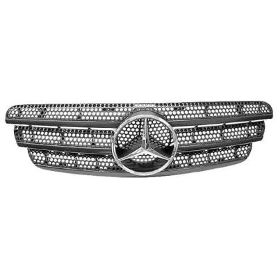 Rareelectrical - New Grille Assembly Compatible With Mercedes Benz Ml350 All Submodels Ml430 All Submodels Ml320 All