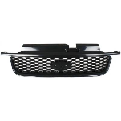 Rareelectrical - New Black Grille Assembly Compatible With Ford Escape Xls 4 Cyl 2.0L Escape Xlt 4 Cyl 2.0L Escape