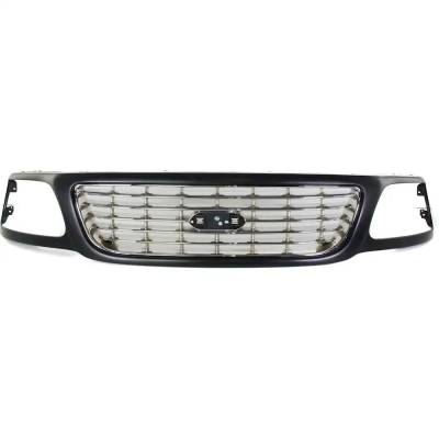 Rareelectrical - New Grille Assembly Compatible With Ford F-150 Heritage Xl 6 Cyl 4.2L F-150 Heritage Xlt 6 Cyl 4.2L