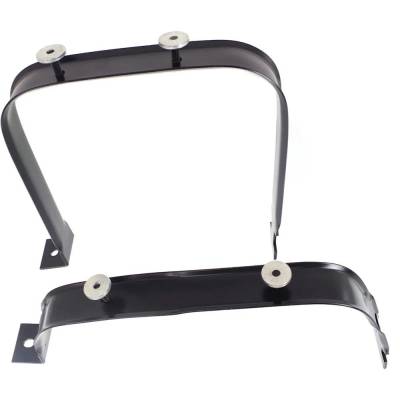Rareelectrical - New Steel Fuel Tank Strap Compatible With Ford F-150 Harley-Davidson Edition 8 Cyl 5.4L F-150 Xlt 6