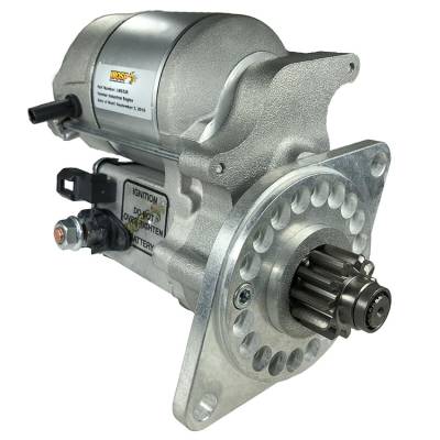Rareelectrical - New Gear Reduction 10 Tooth Starter Compatible With Mg Mgb Mk Iv Convertible 1.8L 1977 70Ab11000eb