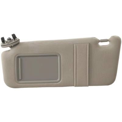 Rareelectrical - New Left Sun Visor Compatible With Toyota Camry Base 4 Cyl 2.4L Camry Le 4 Cyl 2.4L Camry Se 4 Cyl
