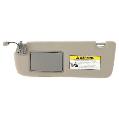 Rareelectrical - New Left Sun Visor Compatible With Hyundai Sonata Se 6 Cyl 3.3L Sonata Ve 6 Cyl 2.7L Sonata Lx 6 Cyl