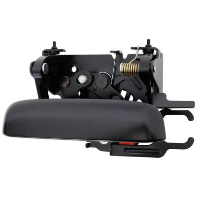 Rareelectrical - Smooth Black Tailgate Handle Compatible With Chevrolet Avalanche 1500 All Submodels Avalanche 2500