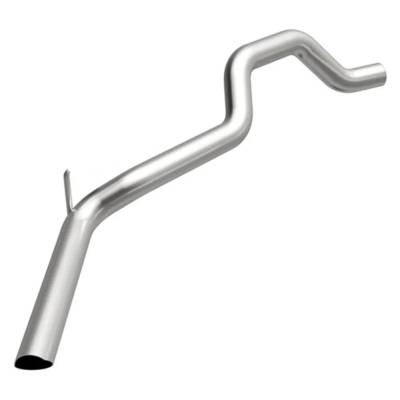 Rareelectrical - New Aluminized Steel Tail Pipe Compatible With Dodge Ram 1500 St 6 Cyl 3.7L Ram 1500 Slt 8 Cyl 4.7L