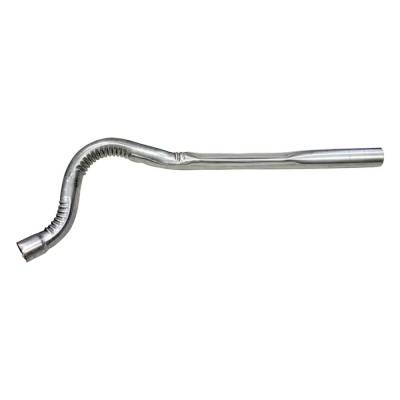 Rareelectrical - New Steel Tail Pipe Compatible With Jeep Cj7 Laredo 8 Cyl 5.0L Cj5 Base 8 Cyl 5.0L Cj7 Base 4 Cyl