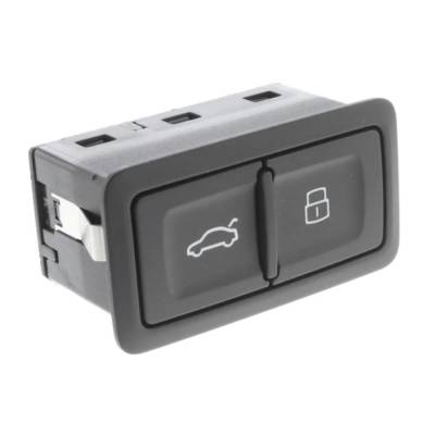 Rareelectrical - New Tailgate Release Button Compatible With Audi A6 Quattro Sport 4 Cyl 2.0L Q3 Prestige 4 Cyl 2.0L