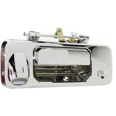 Rareelectrical - New Chrome Tailgate Handle Compatible With Toyota Tundra Sr Tacoma Sr5 Tundra Platinum Tundra All