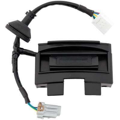 Rareelectrical - New Smooth Black Tailgate Handle Compatible With Hyundai Veloster All Submodels By 812602V010