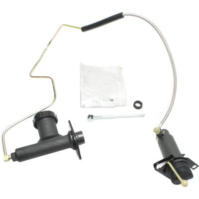 Rareelectrical - New Clutch Master And Slave Cylinder Assembly Compatible With Ford F-250 Eddie Bauer 8 Cyl 7.5L