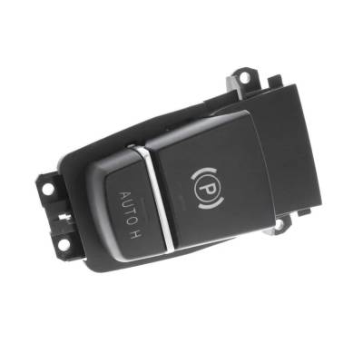 Rareelectrical - New Chrome/Black Parking Brake Switch Compatible With Bmw 535I Base 6 Cyl 3.1L 650I Xdrive Base 8