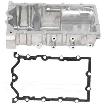Rareelectrical - New Aluminum Oil Pan Compatible With Mini Cooper Base 4 Cyl 1.6L Cooper S 4 Cyl 1.6L 2002-2008 By