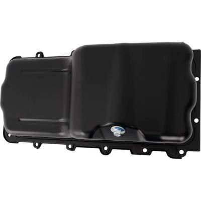 Rareelectrical - New Steel Oil Pan Compatible With Ford E-350 Econoline Club Wagon Xlt Hd 8 Cyl 5.4L E-150 Econoline
