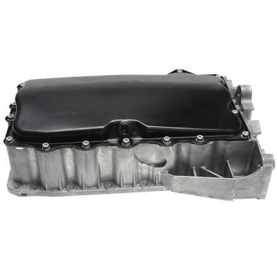 Rareelectrical - New Non-Baffled Oil Pan Compatible With Volkswagen Golf Tdi 4 Cyl 2.0L Beetle Gls 4 Cyl 2.0L Jetta