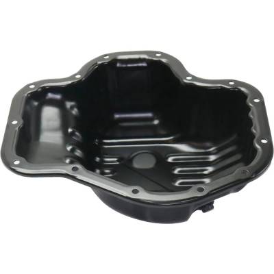 Rareelectrical - New Steel Oil Pan Compatible With Scion Toyota Matrix S 4 Cyl 2.4L Solara Sle 4 Cyl 2.4L Camry Base