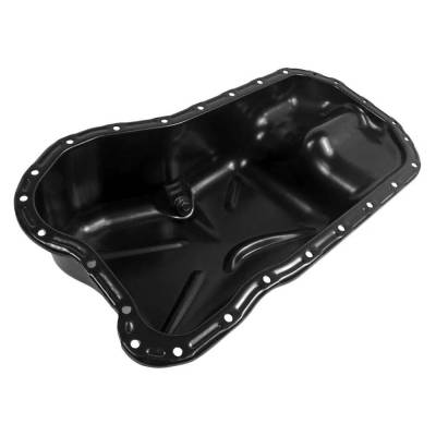 Rareelectrical - New Sheet Steel Oil Pan Compatible With Volkswagen Corrado Base 6 Cyl 2.8L Jetta Glx 6 Cyl 2.8L Golf