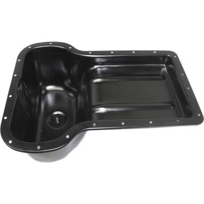 Rareelectrical - New Steel Oil Pan Compatible With Ford F-350 Super Duty Xlt 8 Cyl 6.0L F-250 Super Duty Lariat 8 Cyl