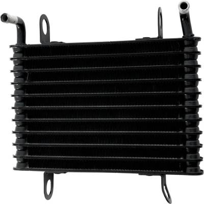 Rareelectrical - New Black Oil Cooler Compatible With Honda Accord Lx 4 Cyl 2.4L Accord Ex 6 Cyl 3.0L Accord Ex-L 4