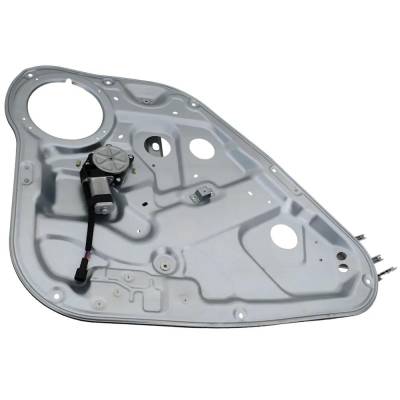 Rareelectrical - New Left Rear Window Regulator With Motor Compatible With Hyundai Santa Fe Gls 6 Cyl 2.7L Santa Fe