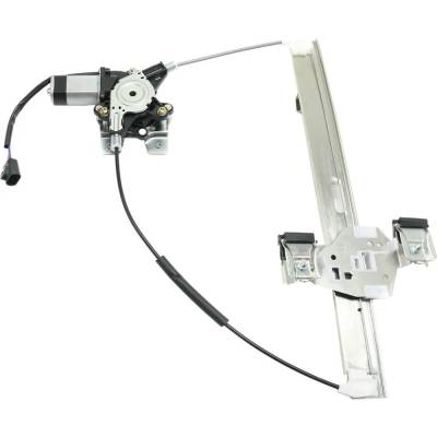 Rareelectrical - New Left Rear Window Regulator With Motor Compatible With Hummer H2 Base 8 Cyl 6.0L H2 Base 8 Cyl