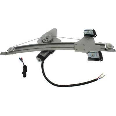 Rareelectrical - New Left Rear Window Regulator With Motor Compatible With Chevrolet Gmc Equinox Lt 6 Cyl 3.0L