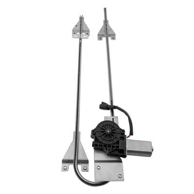 Rareelectrical - New Left Front Window Regulator With Motor Compatible With Peterbilt 379 Base 6 Cyl 12.5L 378 Base 6