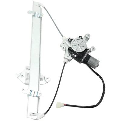 Rareelectrical - New Left Front Window Regulator With Motor Compatible With Mitsubishi Lancer Sportback Ralliart