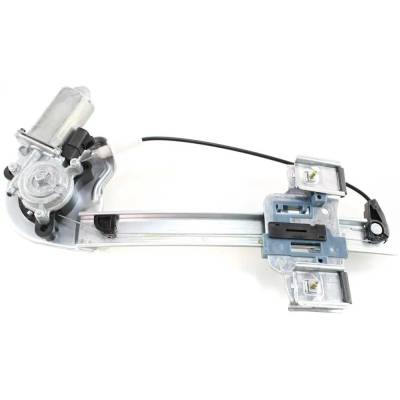 Rareelectrical - New Left Rear Window Regulator With Motor Compatible With Pontiac Bonneville Se 6 Cyl 3.8L
