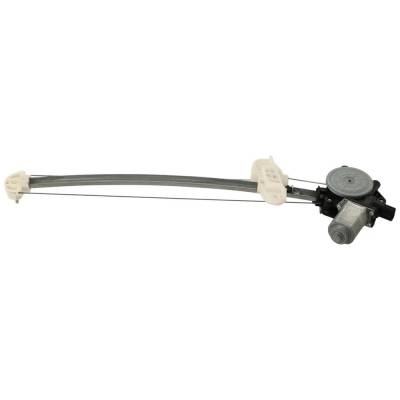 Rareelectrical - New Left Rear Window Regulator With Motor Compatible With Acura Ilx Base 4 Cyl 2.4L Ilx Hybrid 4 Cyl
