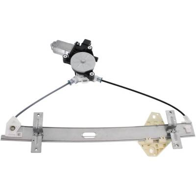 Rareelectrical - Left Rear Window Regulator With Motor Compatible With Acura Tl Type-S 6 Cyl 3.5L Tl Base 6 Cyl 3.2L