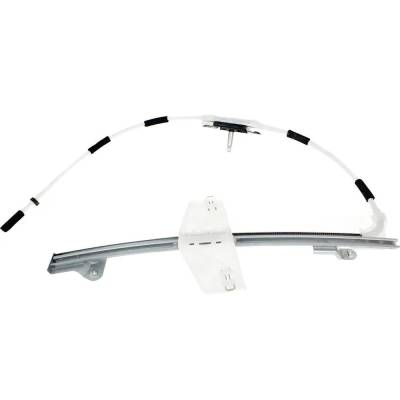Rareelectrical - New Left Front Hand-Crank Window Regulator Compatible With Jeep Liberty Sport 6 Cyl 3.7L Liberty