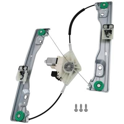 Rareelectrical - New Left Front Window Regulator With Motor Compatible With Dodge Jeep Grand Cherokee Laredo X 6 Cyl