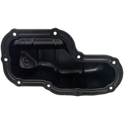 Rareelectrical - New Steel Oil Pan Compatible With Nissan Suzuki Xterra Off-Road 6 Cyl 4.0L Frontier Nismo Off-Road 6