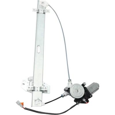 Rareelectrical - Left Front Window Regulator With Motor Compatible With Acura Mdx Base 6 Cyl 3.5L Mdx Touring 6 Cyl