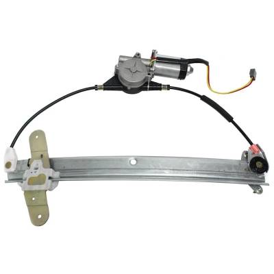 Rareelectrical - New Left Front Window Regulator With Motor Compatible With Lincoln Town Car Designer Series 8 Cyl