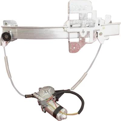 Rareelectrical - New Left Rear Window Regulator With Motor Compatible With Lincoln Town Car Anniversary 8 Cyl 4.6L