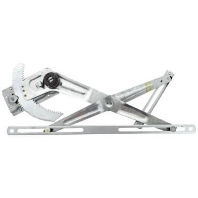 Rareelectrical - New Right Front Hand-Crank Window Regulator Compatible With Dodge Mitsubishi Mighty Max 1 Ton 4 Cyl