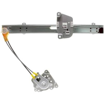 Rareelectrical - New Left Front Window Regulator Without Motor Compatible With Nissan D21 Se D21 Base D21 E D21 Xe