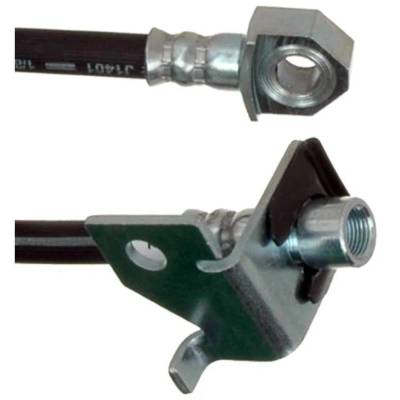 Rareelectrical - New Left Front Brake Line Compatible With Cadillac Chevrolet Gmc Silverado 1500 Ls 8 Cyl 6.0L Sierra