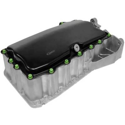 Rareelectrical - New Sheet Steel Oil Pan Compatible With Volkswagen Jetta Gl 4 Cyl 2.0L Beetle Gls 4 Cyl 2.0L Golf