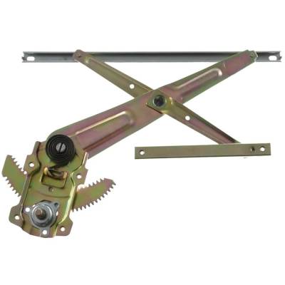 Rareelectrical - New Left Front Hand-Crank Window Regulator Compatible With Toyota Pickup Sr5 4 Cyl 2.4L 4Runner Dlx