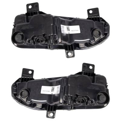 Rareelectrical - New Pair Of Fog Lights Compatible With Nissan Sentra Titan Xd Titan Frontier 2020 2021 2022 2023