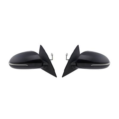 Rareelectrical - New Door Mirror Pair Compatible With Kia Optima 87610-D5030 Powered Heated 87620 87610 D5030