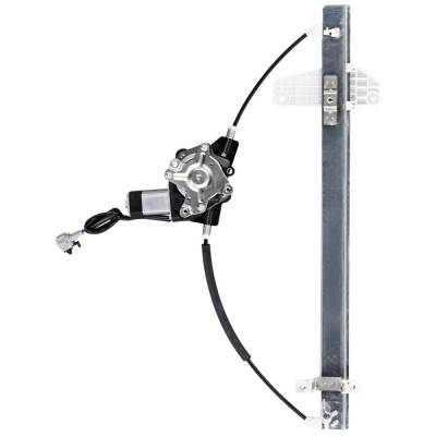 Rareelectrical - New Left Rear Window Regulator With Motor Compatible With Infiniti Nissan Armada Sl 8 Cyl 5.6L Titan