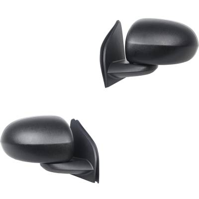 Rareelectrical - New Pair Of Mirror Compatible With Jeep Compass 2007 2008 2009 2010 2011 2012 2013 By Ch1321262