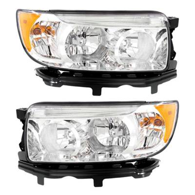 Rareelectrical - New Pair Of Headlight Compatible With Subaru Forester X L.L. Bean Edition Sport 2006-2008 By Part