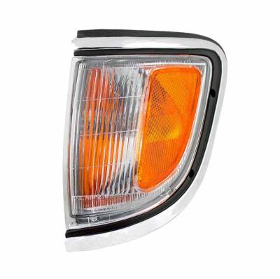 Rareelectrical - New Left Side Marker Light Compatible With Toyota Tacoma 1995-1996 81620-04020 8162004020 To2520142