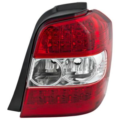 Rareelectrical - New Right Tail Lights Compatible With Toyota Highlander 3.3L 2006 2007 By Part Numbers To2801162